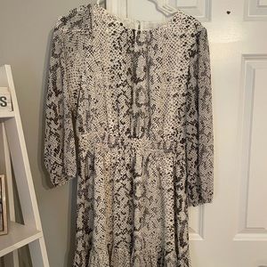 J. Crew Snakeskin Dress